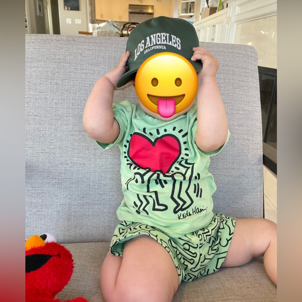 H&M Keith Haring baby set